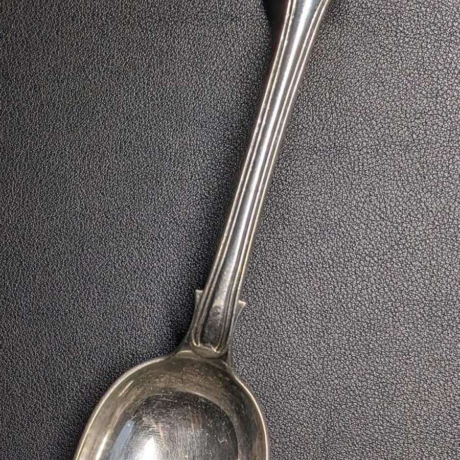 Large Waterford Artillery Militia Officers Mess Spoon Ca 1870's