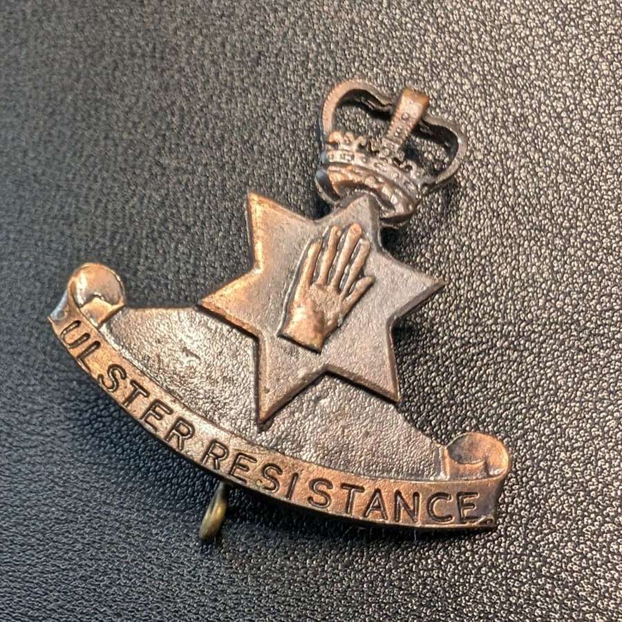 Ulster Resistance Cap Badge