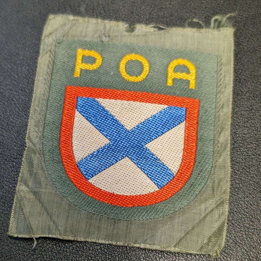 POA Russian Liberation Sleeve patch (Bevo Wupperthal)