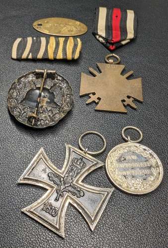 WWI/WWII German ID & Medal Grouping