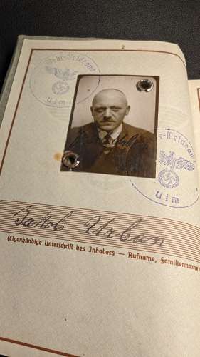 WWI/WWII German ID & Medal Grouping