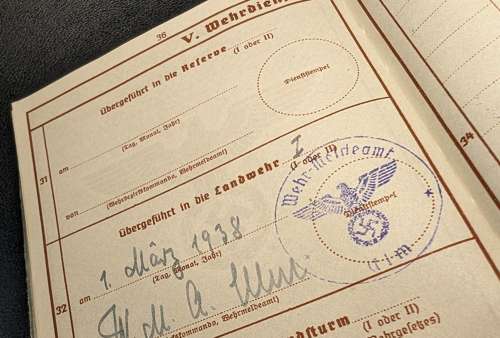 WWI/WWII German ID & Medal Grouping