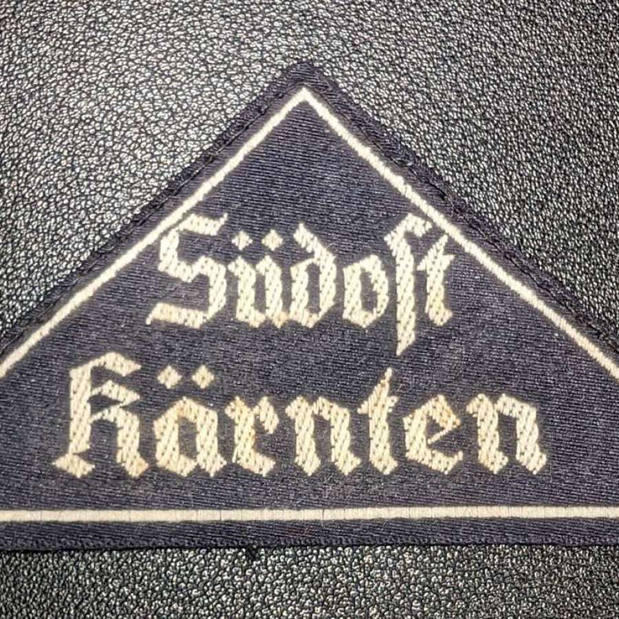 BDM/JM District Sleeve Badge S&uuml;dost K&auml;rnten