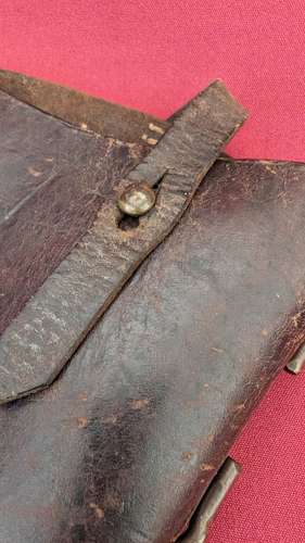 1916 Dated British Open Top Webley Holster
