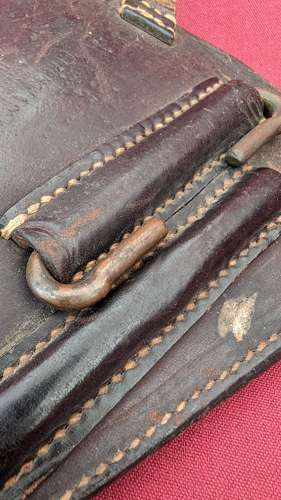 1916 Dated British Open Top Webley Holster