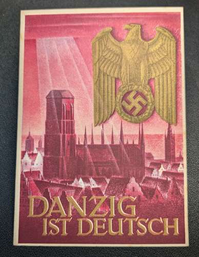 Danzig Is German Postcard