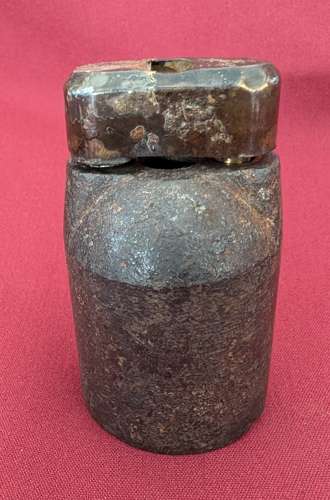 WWI French Rifle Grenade & Transport Cover