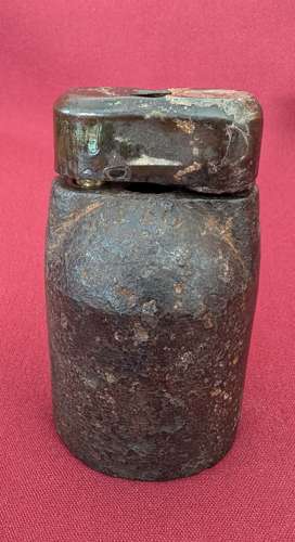 WWI French Rifle Grenade & Transport Cover