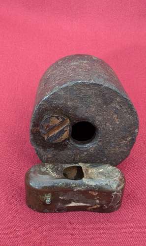 WWI French Rifle Grenade & Transport Cover