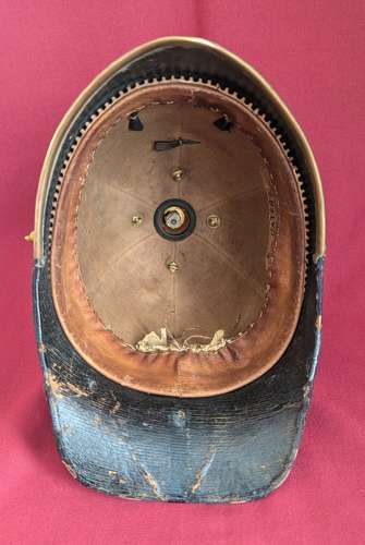Royal Irish Regiment Officers Home Service Blue Cloth Helmet