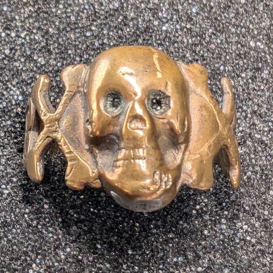 Third Reich Combat Death Head Ring