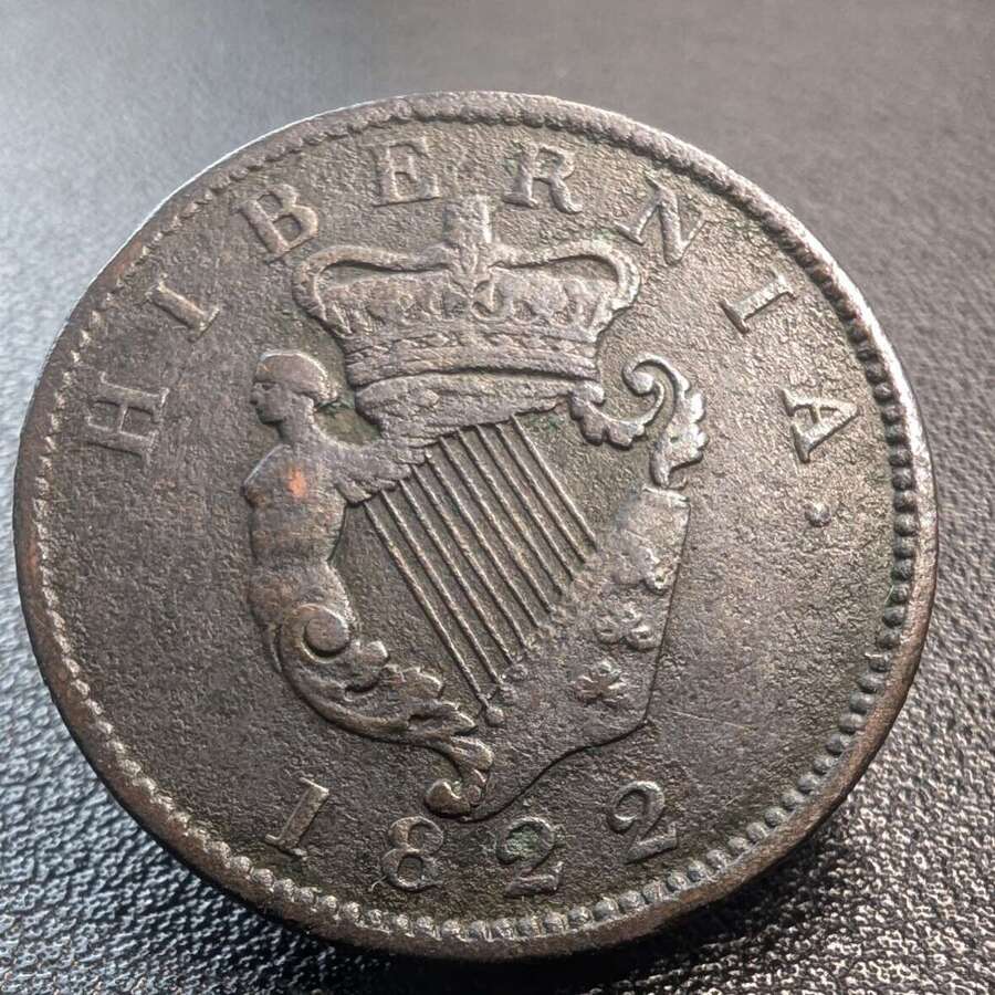 George IV 1822 Irish Penny