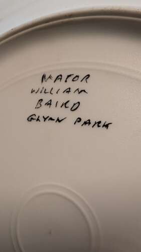 Antrim Artillery Officers Dining plate