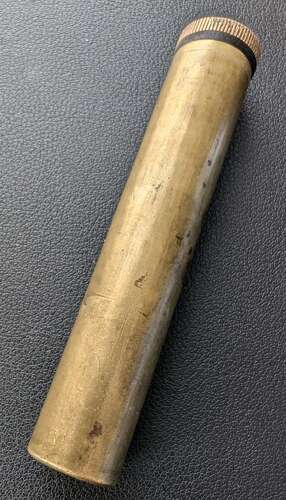 Early 20th Century Brass 303 SMLE Oil Bottle