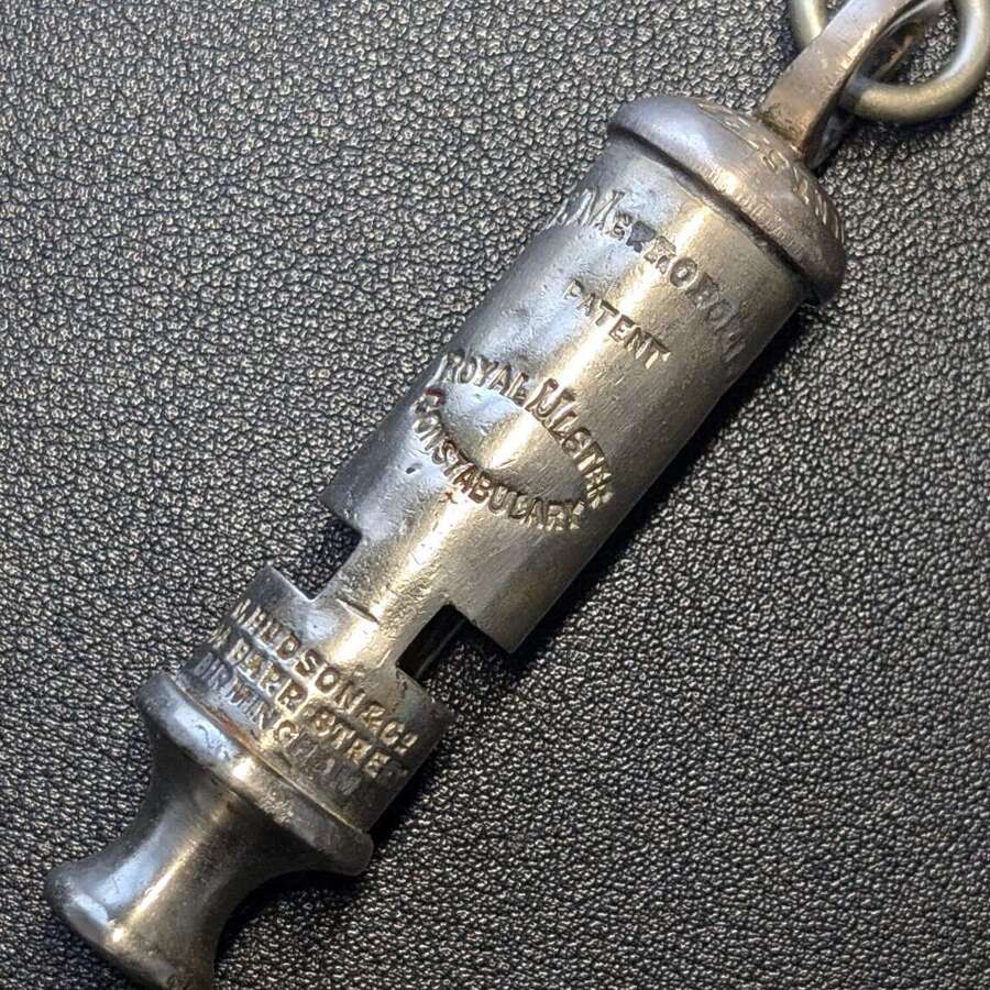 Rare Royal Ulster Constabulary Service Whistle