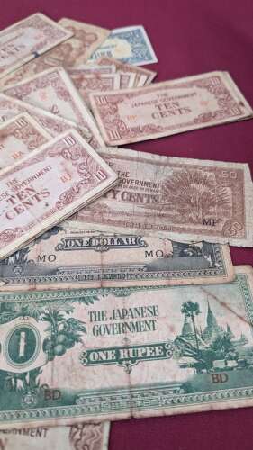 WWII Japanese Occupation Currency