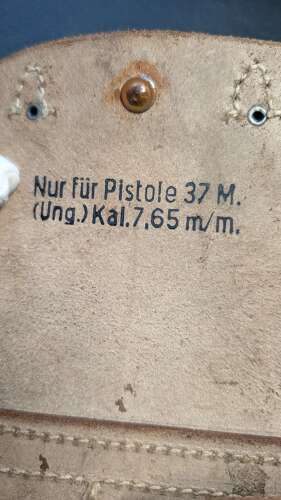 Luftwaffe P37 Hungarian Femanu Holster