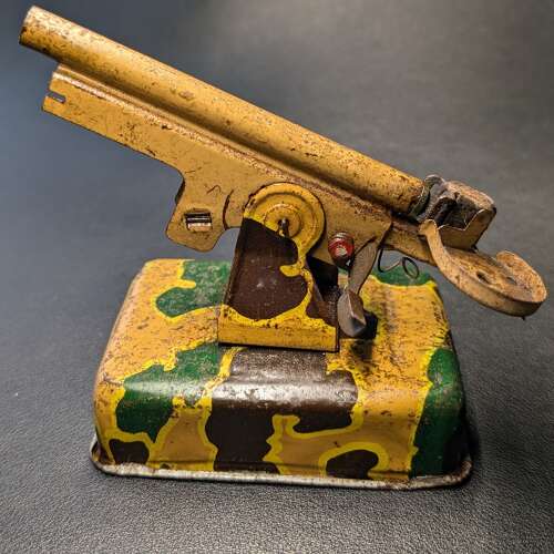 German Anti-Aircraft Gun Tinplate Toy