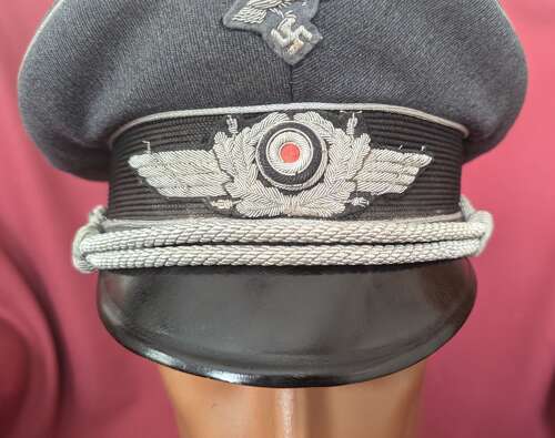 Luftwaffe Officers Visor Cap