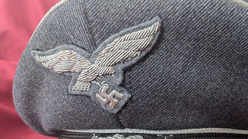 Luftwaffe Officers Visor Cap