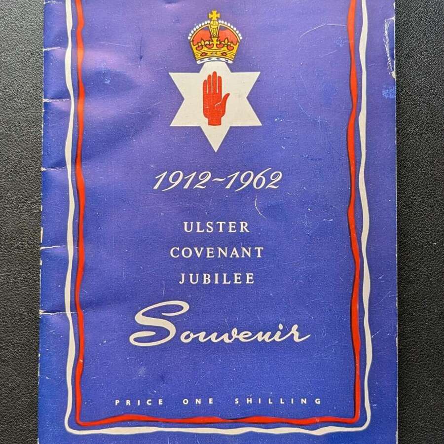 Ulster Covenant Jubilee Booklet 1912-62