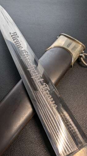 Numbered SS Ground Röhm Dagger by Carl Eickhorn