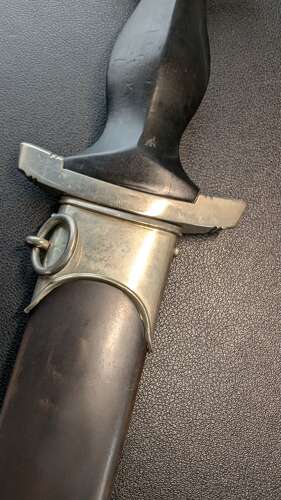 Numbered SS Ground Röhm Dagger by Carl Eickhorn