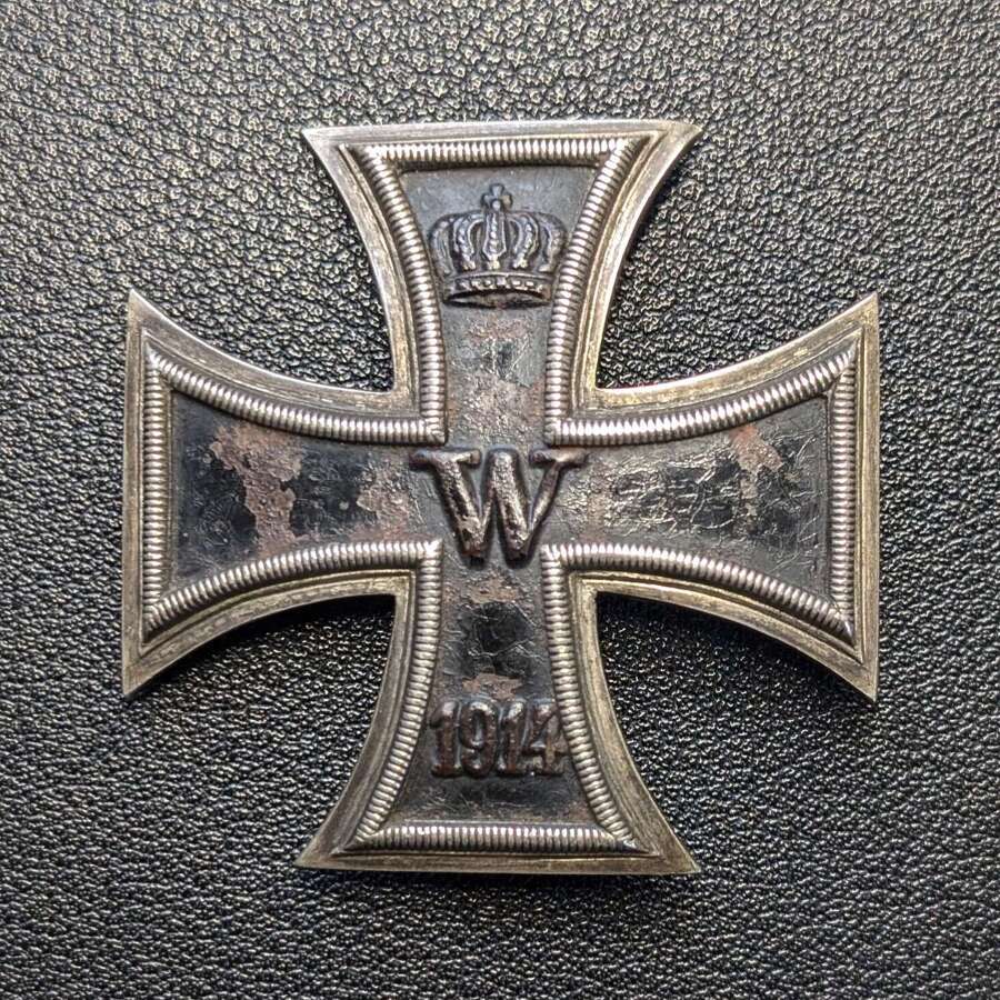 Imperial Vaulted Iron Cross 1st Class With Inscription