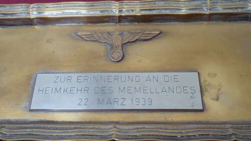 Third Reich Commemoration Plaque