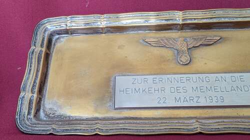Third Reich Commemoration Plaque
