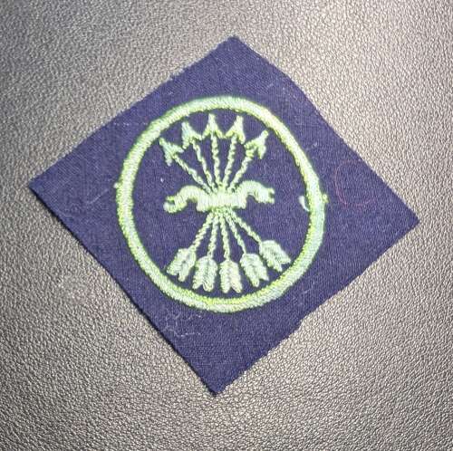 WWII Spanish Falange Cloth Patch