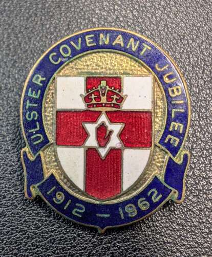 Ulster Covenant Jubilee Badge & Booklet