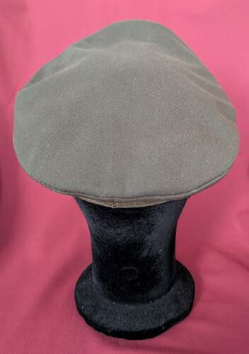 WWII USAAF Chocolate Gaberdine Officers Crusher Cap