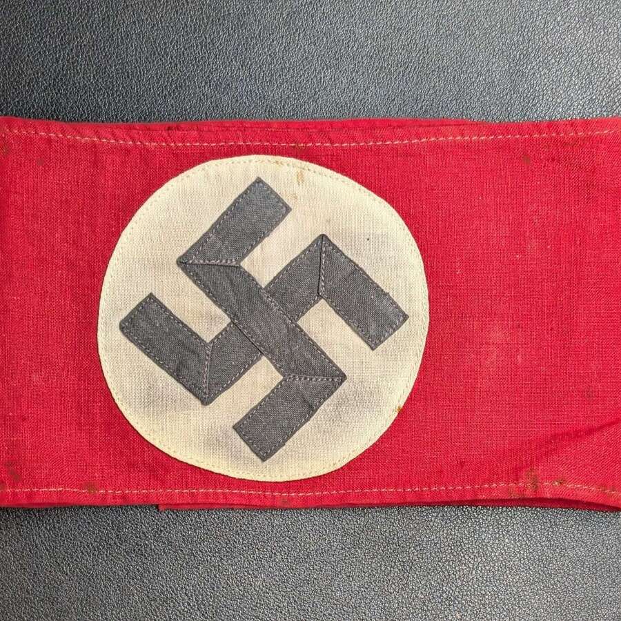 Early NSDAP Cotton Multi-piece Construction Armband