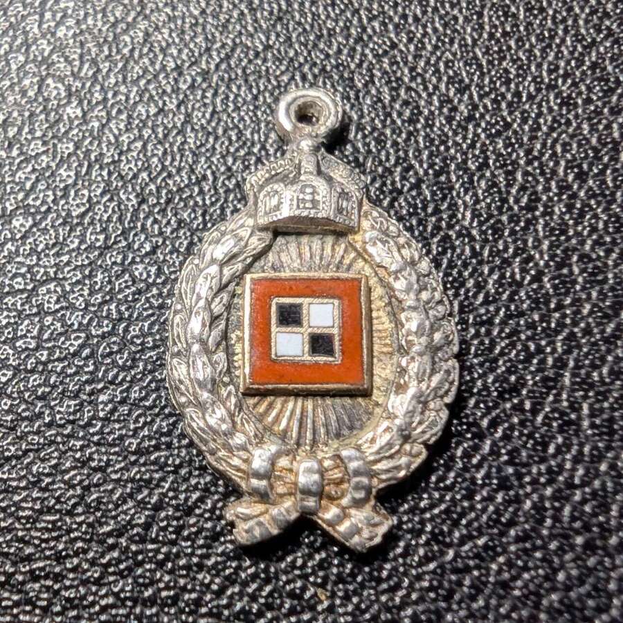 WWI Silver 925 German Observers Award Miniature