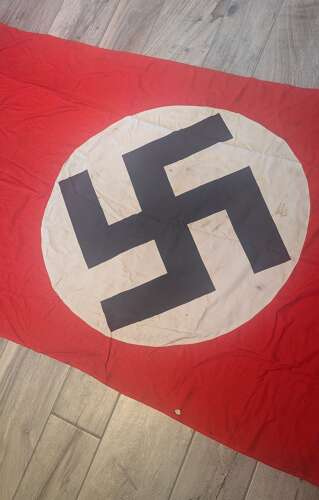 Large German Combat Vehicle Identification Flag