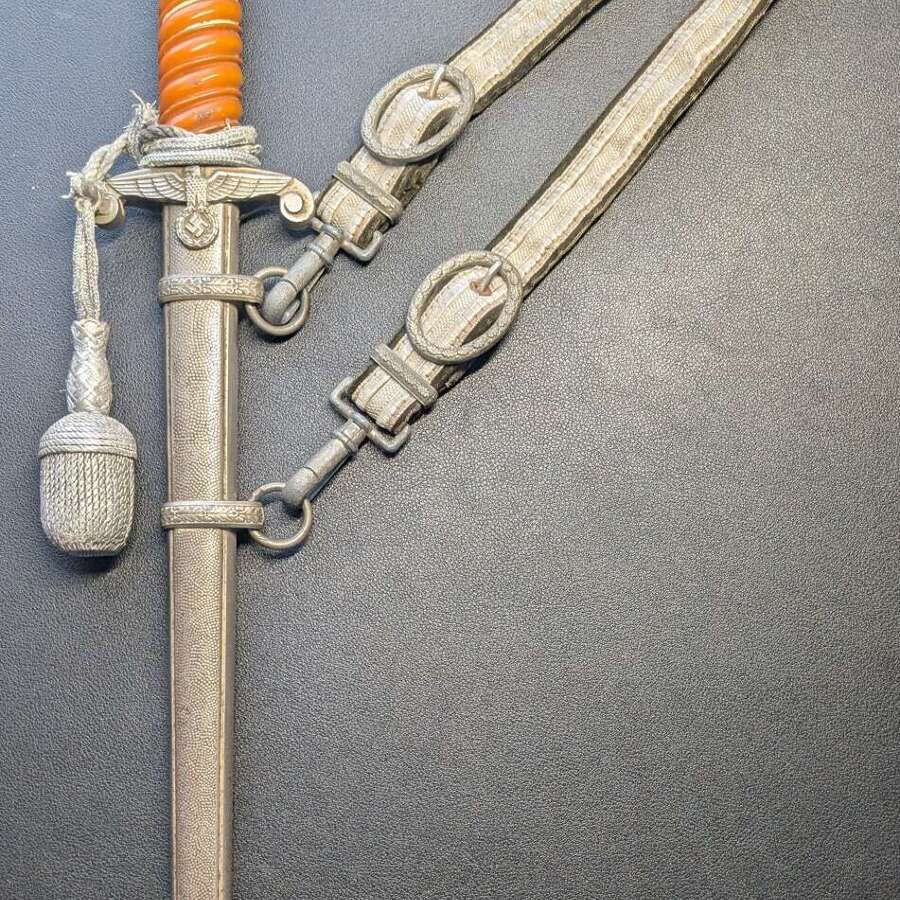 German Army Dagger With hanger & Portapee
