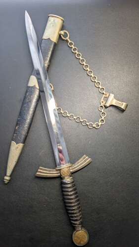 Early Luftwaffe 1st Pattern Dagger By Marsh