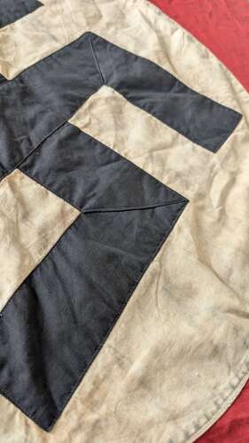 Early Multi-Piece Construction NSDAP Flag