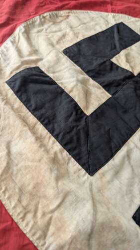 Early Multi-Piece Construction NSDAP Flag