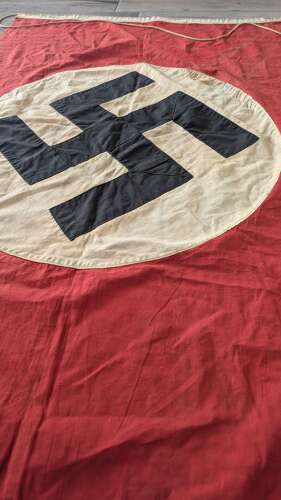 Early Multi-Piece Construction NSDAP Flag