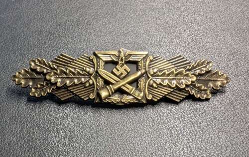 Bronze Close combat Award 