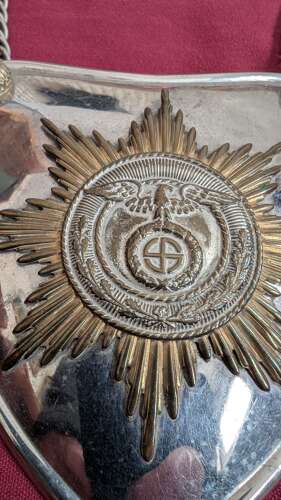 Early SS/SA Flag Bearers Gorget