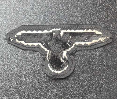 Waffen SS Bevo Sleeve Eagle