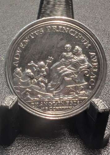 William & Ann Silver Medallion 1746