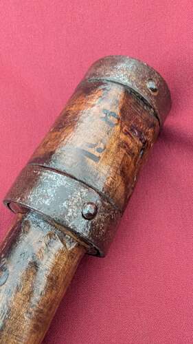 WWI Imperial German Training Stick Grenade 1918