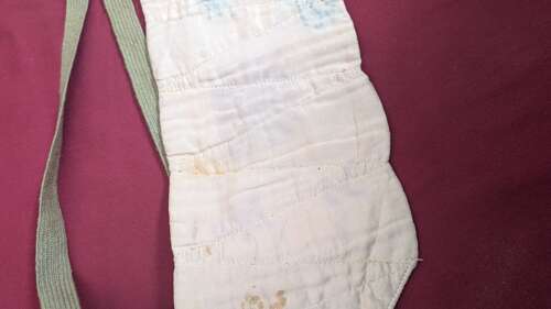 WWII Senninbari (千人針, 'Thousand Person Stitches Belt'