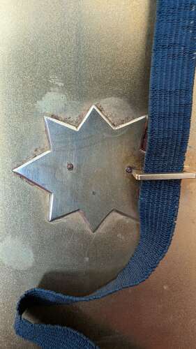 Presentation Silver Case Regimental-Sergeant Major A.White D.C.M.