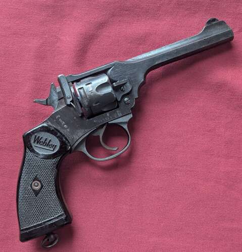 Webley 0.38 Revolver WWII Issued