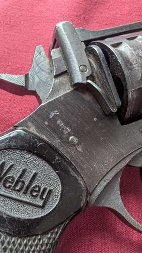 Webley 0.38 Revolver WWII Issued